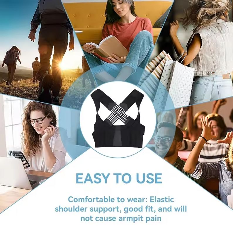Spine Alignment Back Brace & Waist Belt – Posture Support for Men & Women