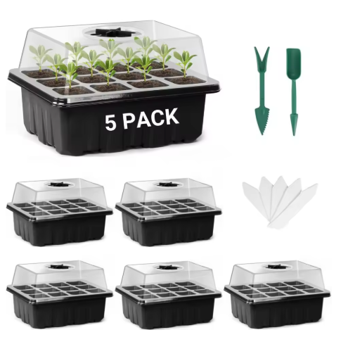 Grid Seedling Starter Box – Ventilated Germination Tray for Indoor & Outdoor Planting