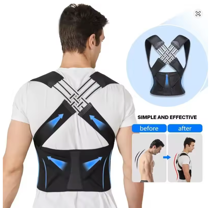 Spine Alignment Back Brace & Waist Belt – Posture Support for Men & Women