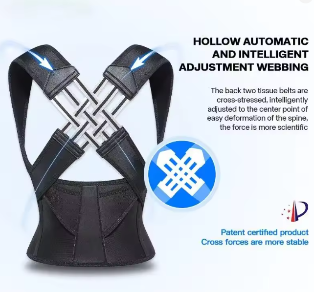 Spine Alignment Back Brace & Waist Belt – Posture Support for Men & Women