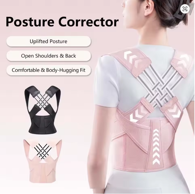 Spine Alignment Back Brace & Waist Belt – Posture Support for Men & Women